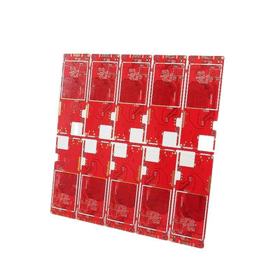 FR4 Double-layer Circuit Board Red Ink White Silk Screen Professional Customized Printed Circuit Board