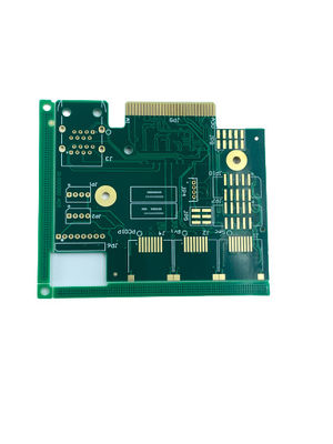 FR4 PCB Assembly Prototype Fabrication With Green Solder Mask
