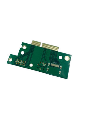 4 Layer Circuit Board Green Oil White Characters Immersed Gold Finger Board
