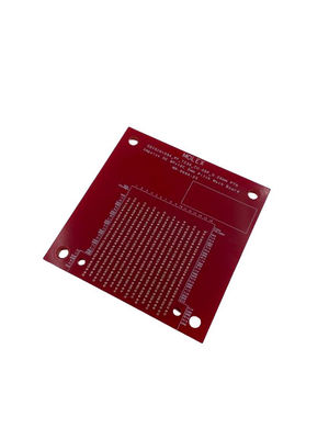 Red Silk Screen Multilayer Printed Circuit Board 1-6oz Copper Thick
